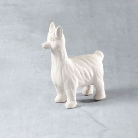Ceramic Bisque Tiny Tot Llama - Case of 6